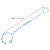 Silicone Baby Pacifier Clip – Anti-Drop Chain for Soothers, Bottles, Toys & More